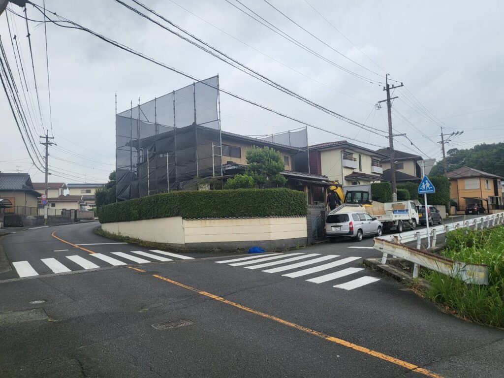 解体工事　北九州市八幡西区　戸建て住宅