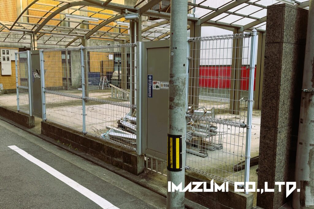福岡市　駐輪場解体工事
